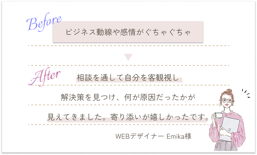 ビジネス動線や感情がぐちゃぐちゃ